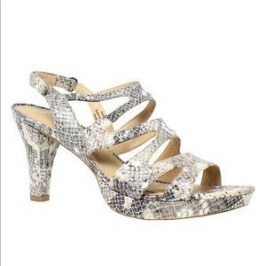 Naturalizers PRESSLEY Snake Skin Heels. Size 7.5